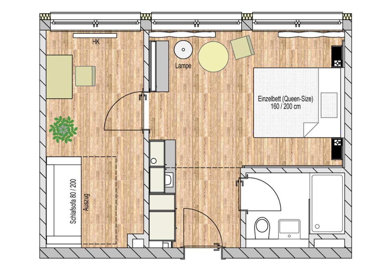 Boardinghouse Das Rundum Bad Reichenhall Habitación foto
